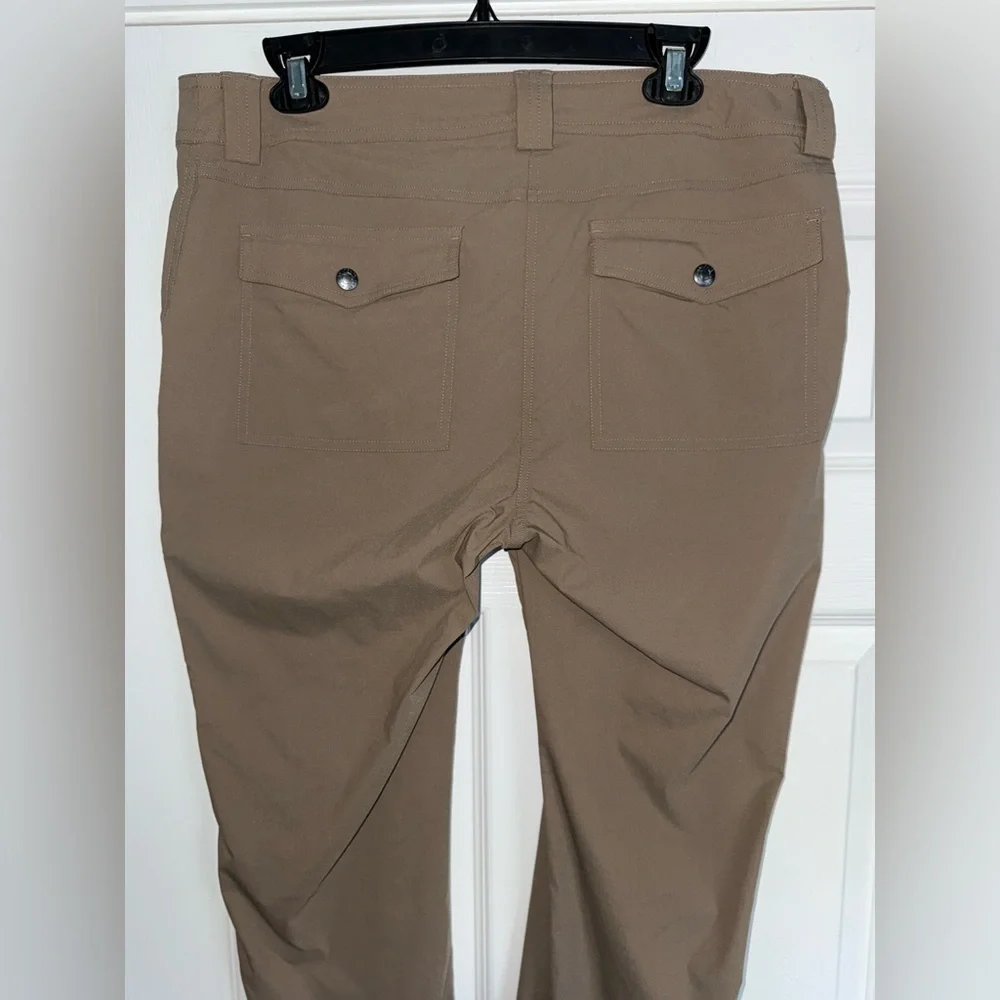 Anatomie The Kate Khaki Skinny Cargo Travel Slimming Stretch Chic Slim Pant XL - Picture 10 of 12